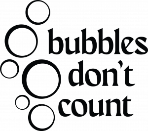Bubbles don't count logo